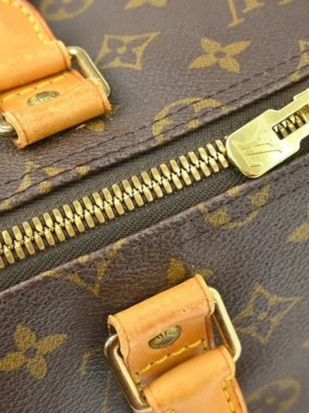 BUYIT03 LOUIS VUITTON KEEPALL 55 TRAVEL HANDBAG MONOGRAM M41424 SP1914 RQ02684 - Picture 11 of 15